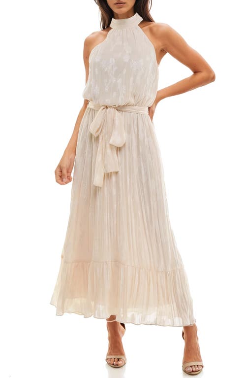 SOCIALITE SOCIALITE CHIFFON COCKTAIL MAXI DRESS