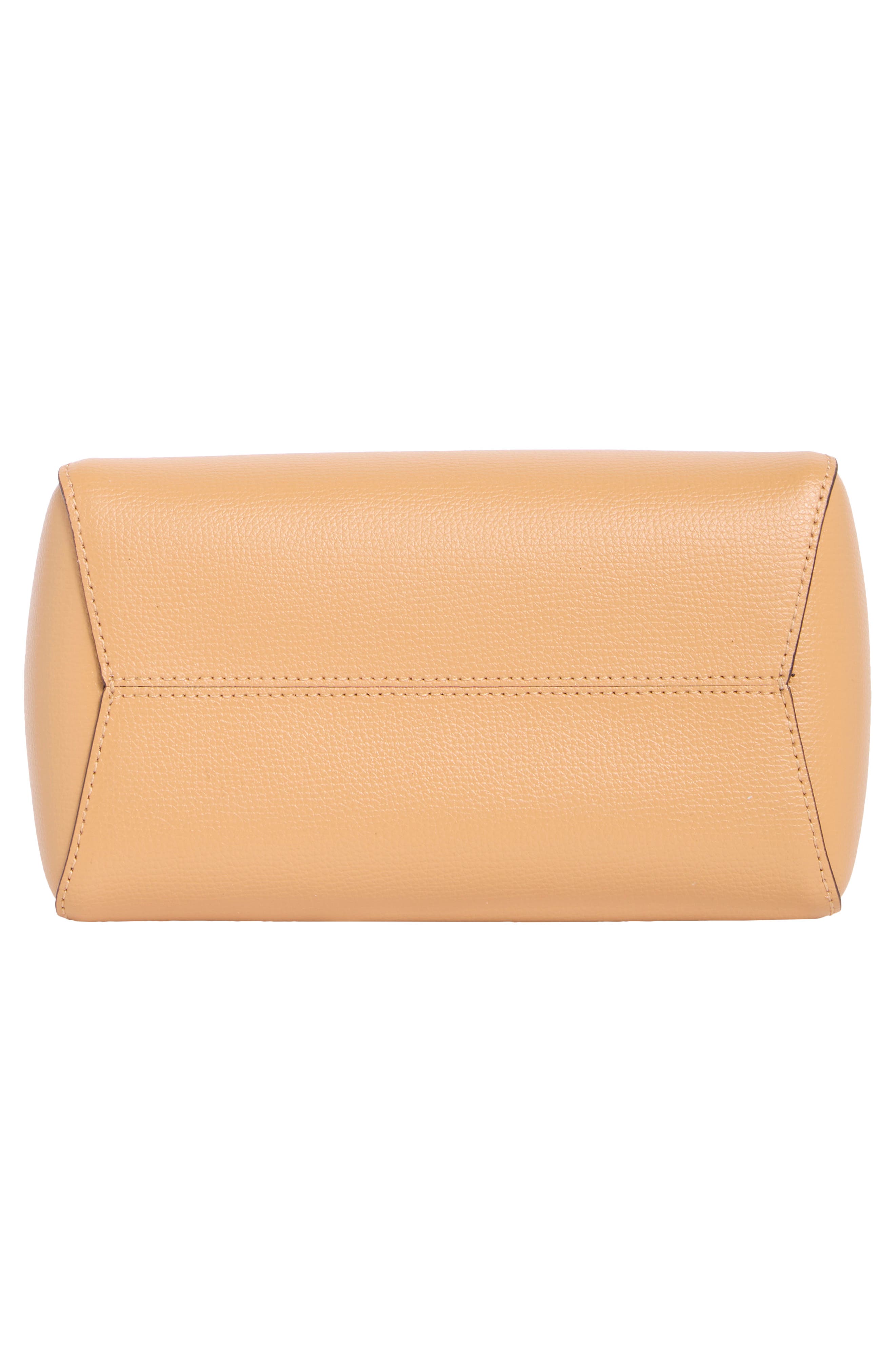 phoebe refined grain leather satchel, Alternate, color, TIRAMISU MOUSSE