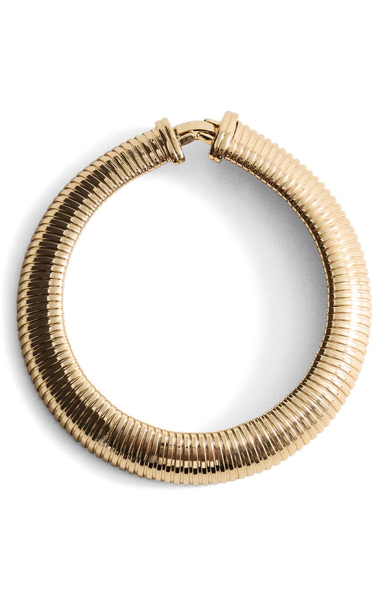 MANGO Collar Choker Necklace, Main, color, Gold