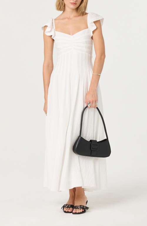Astr The Label Felicienne A-line Dress In White