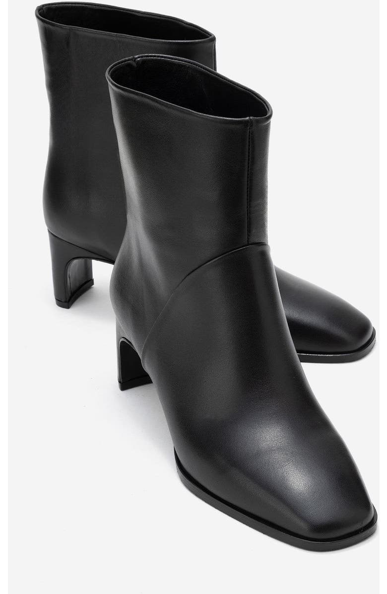 Forever & Always Shoes Nordy Leather Boot, Alternate, color, Black