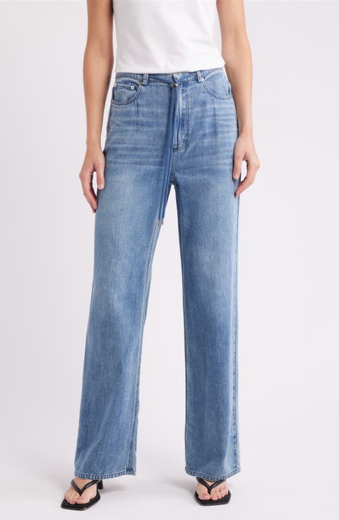 Normandie Straight Leg Jeans (Antique Blue)