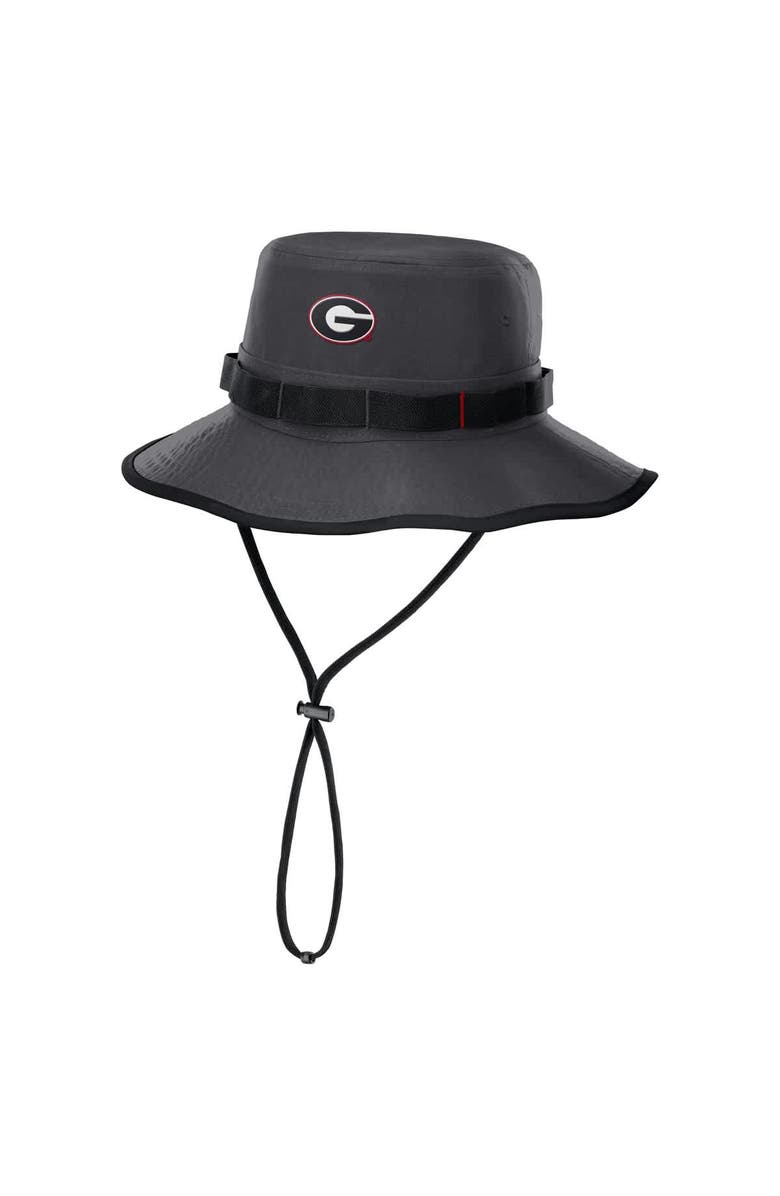 Nike Men's Nike Black Georgia Bulldogs 2025 Sideline Apex Boonie Bucket Hat, Alternate, color, 