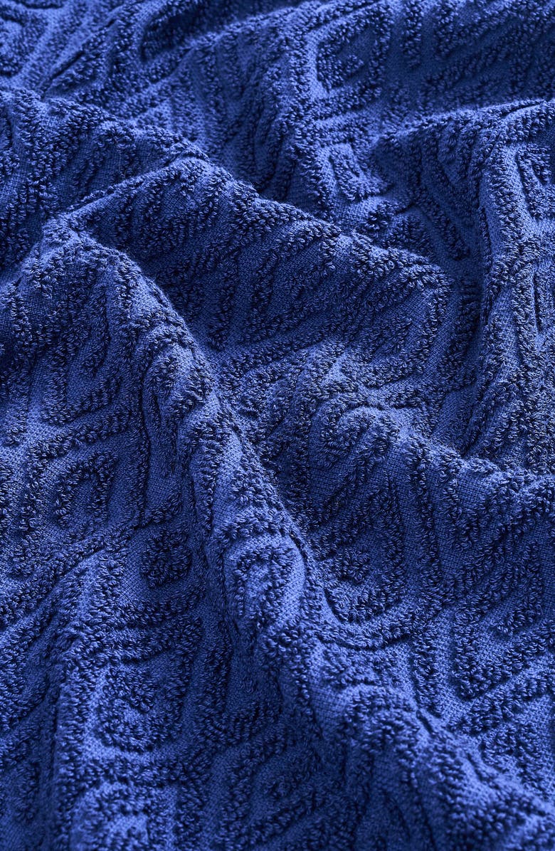 John Robshaw Maze Towel, Alternate, color, Indigo