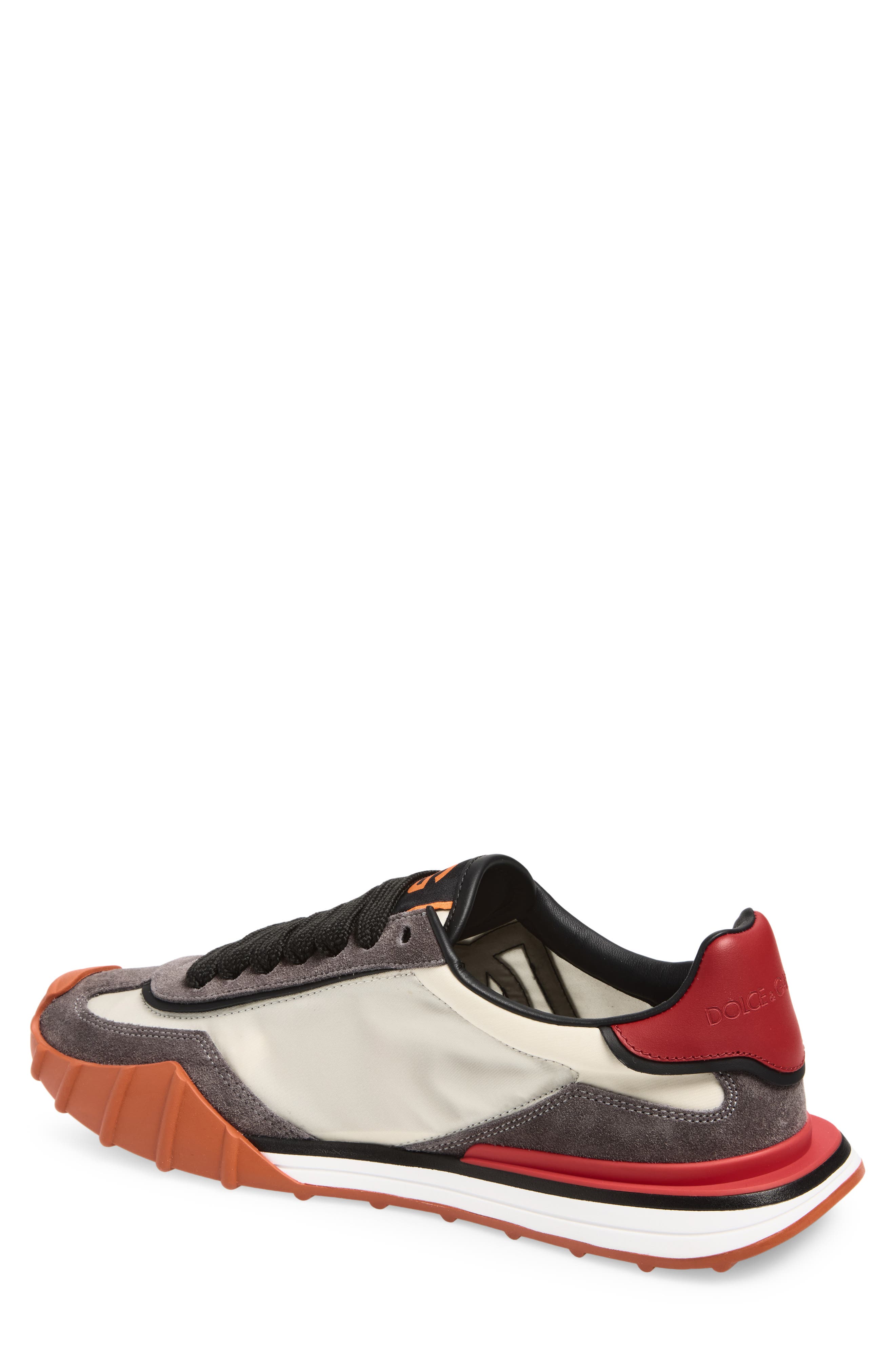 Dolce&Gabbana DG Athletic Sneaker, Alternate, color, Avorio/ Rosso