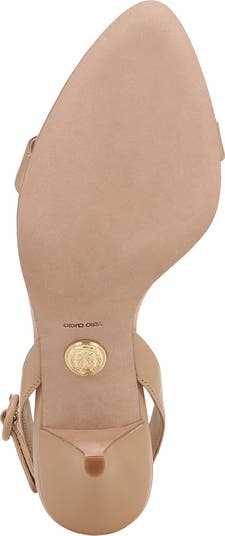 Darcelle Ankle Strap Kitten Heel Sandal