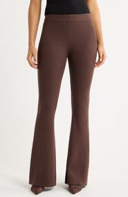 Open Edit Flare Leg Sweater Pants