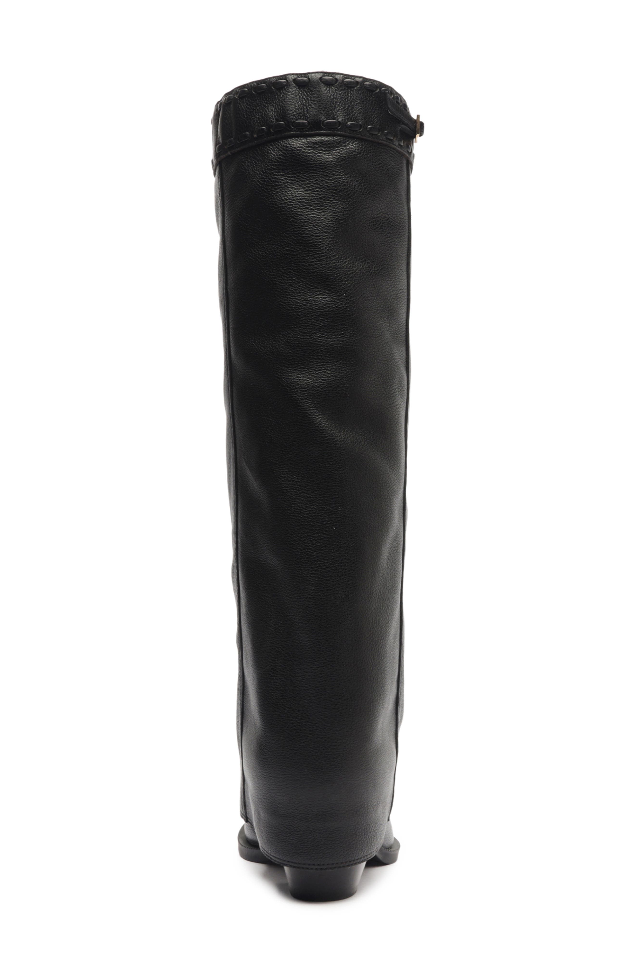 Arezzo Beatrice Knee High Boot, Alternate, color, Black