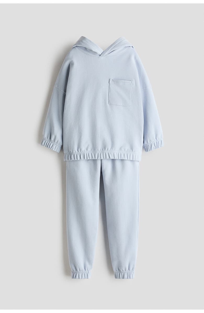 H&M 2-piece Cotton Sweatshirt Set, Main, color, 