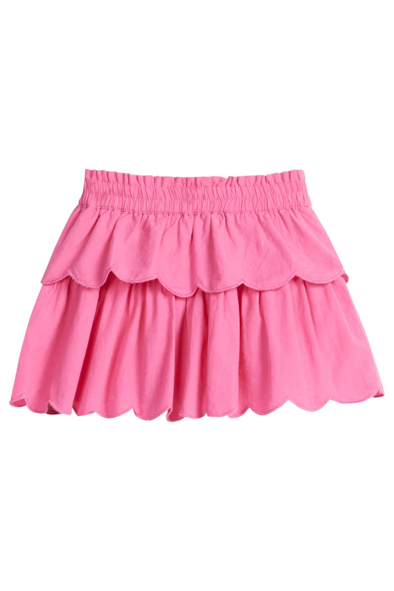Kids' Tiered Skort, Main, color, Hot Pink