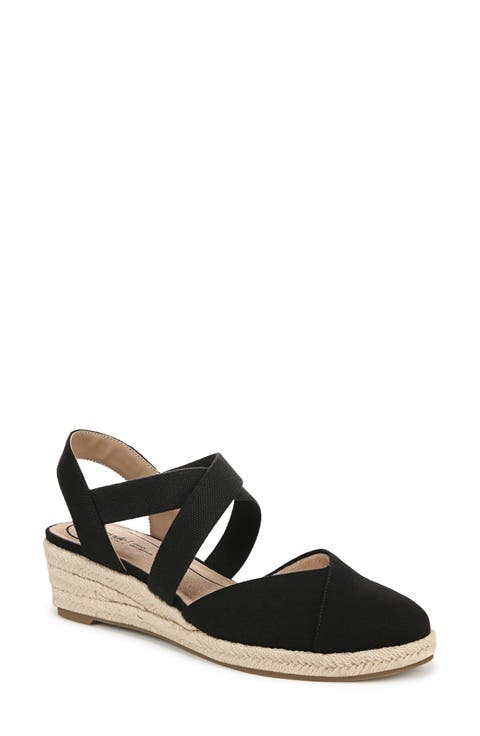 Kimball Slingback Espadrille Platform Wedge (Women)