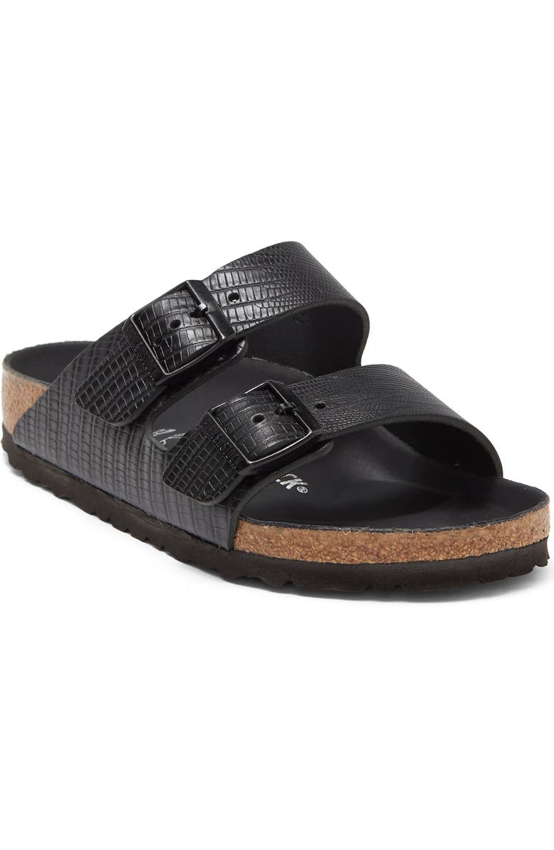 Birkenstock Arizona Embossed Slide Sandal - Discontinued, Main, color,