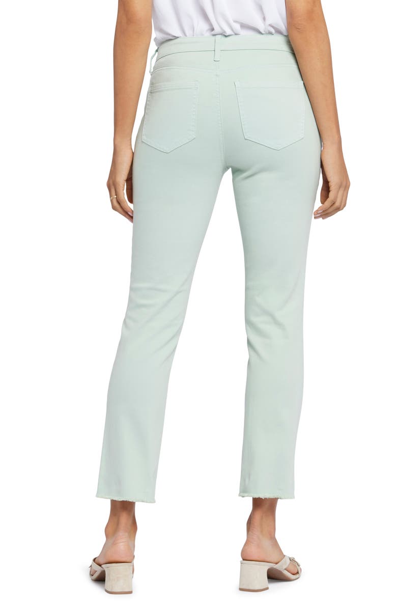 NYDJ Sheri Frayed Hem Slim Jeans, Alternate, color, Fantasy Dream