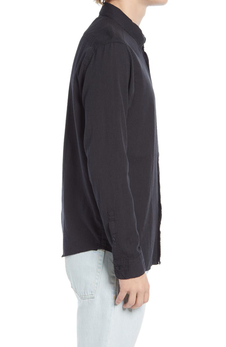 RVCA Endless Seersucker Button-Up Shirt, Alternate, color, 