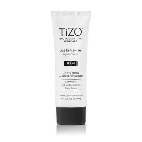 Am Replenish Lightly Tinted Mineral Sunscreen Spf 40