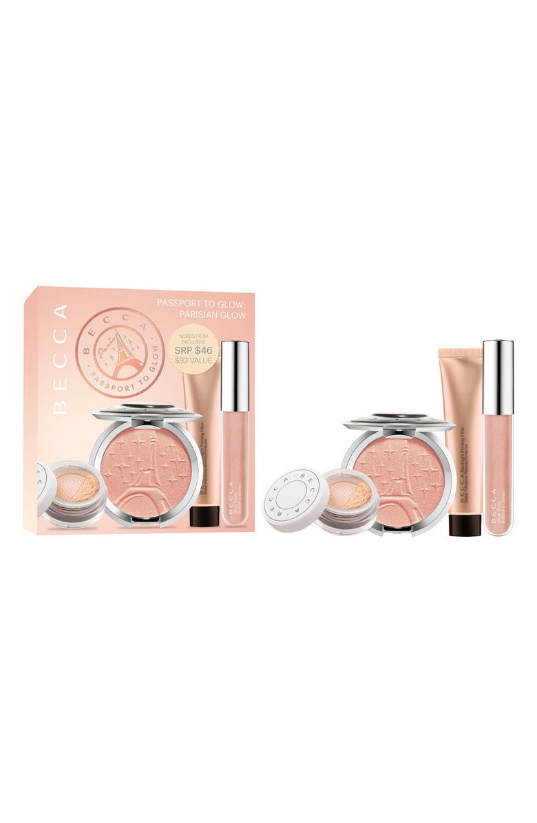 BECCA Cosmetics BECCA Sananas Passport to Glow Parisian Glow Set, Alternate, color, 