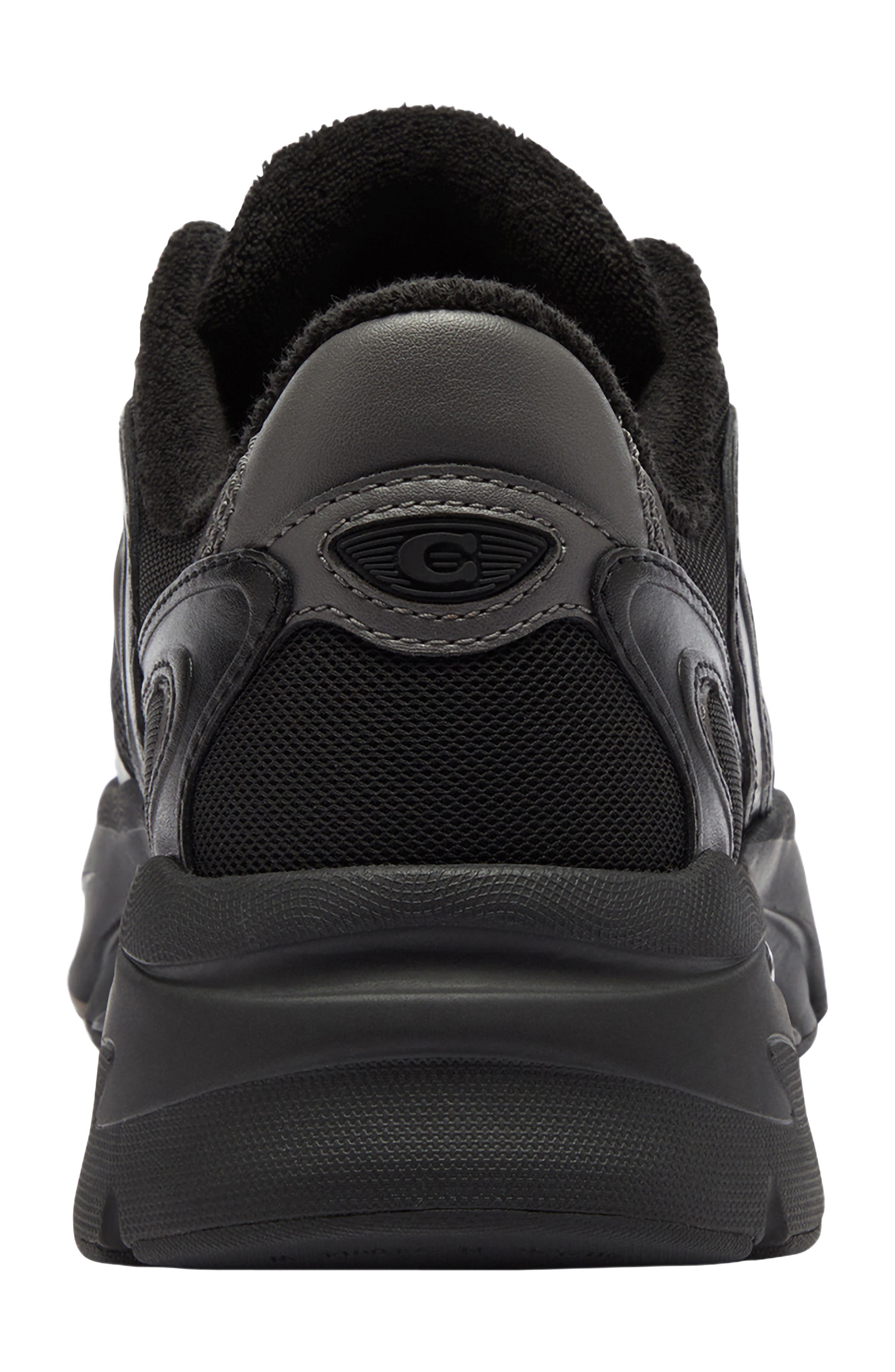 COACH Bolt Runner Sneaker, Alternate, color, Black/ Chalk