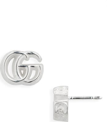 Gucci Double-G Sterling Silver Stud Earrings | Nordstrom Gucci Double-G Sterling Silver Stud Earrings | Nordstrom