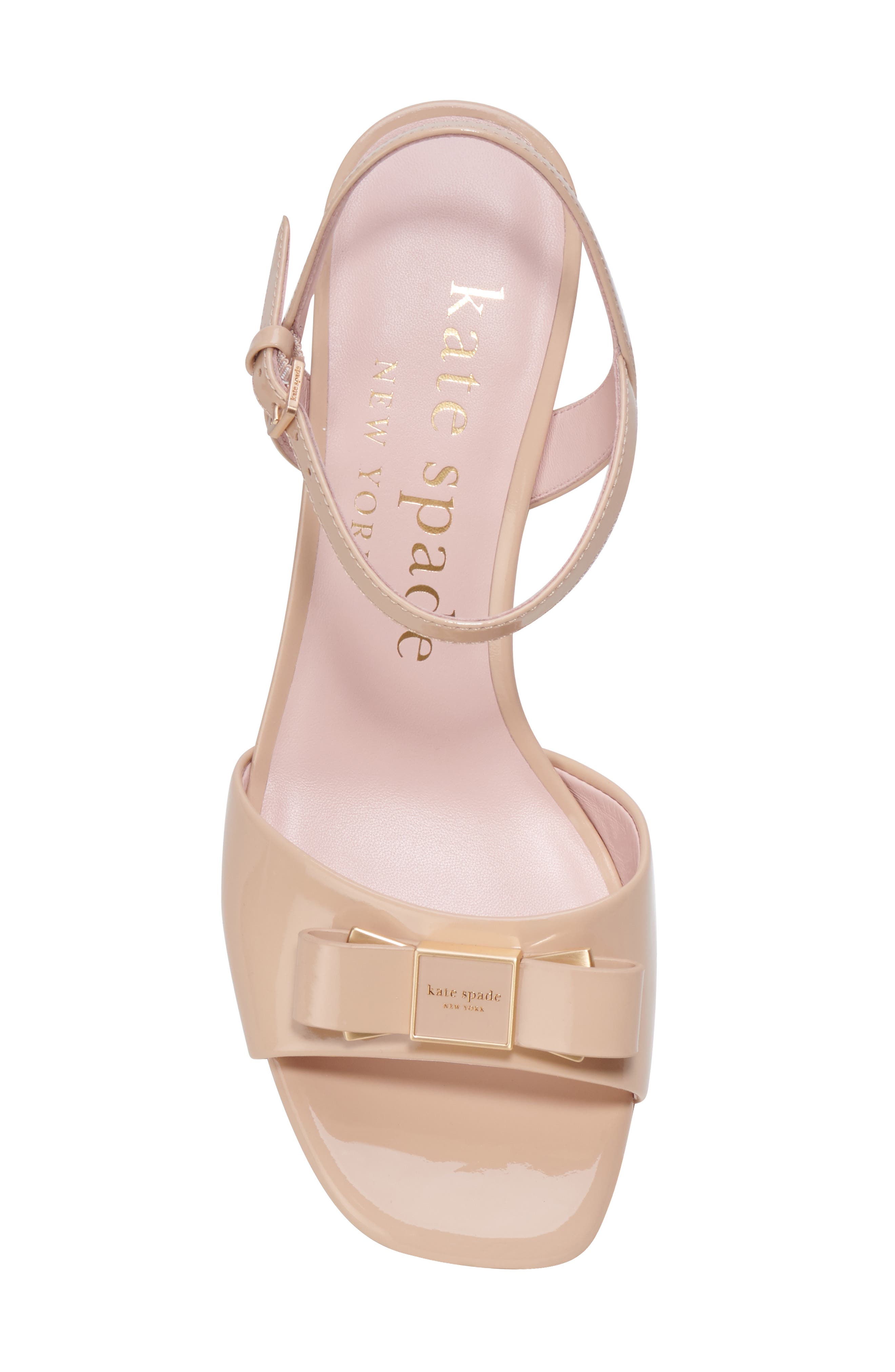 Kate Spade New York bowdie quarter strap sandal, Alternate, color, Beach Sand