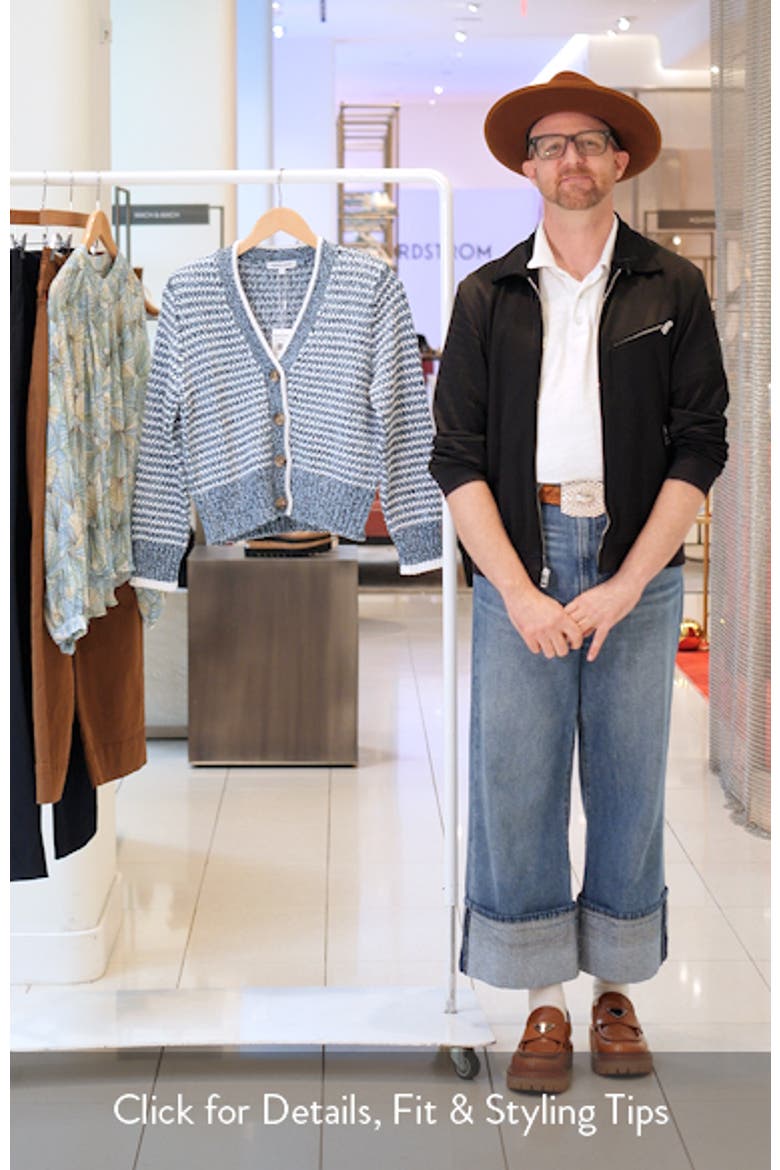 Ansonia Stripe Cotton Cardigan video