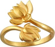 Satya Jewelry Open to Possibilities Double Lotus Ring