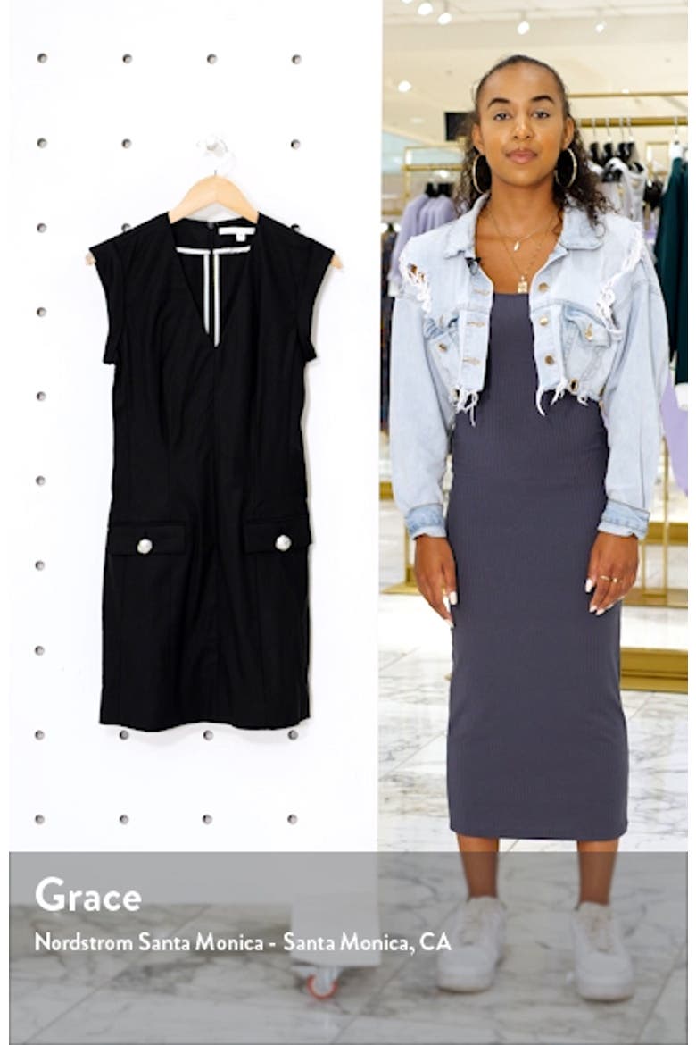 Skylar Linen Blend Minidress video