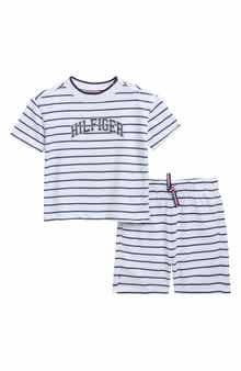 Tommy Hilfiger Stripe Tee & Shorts Set