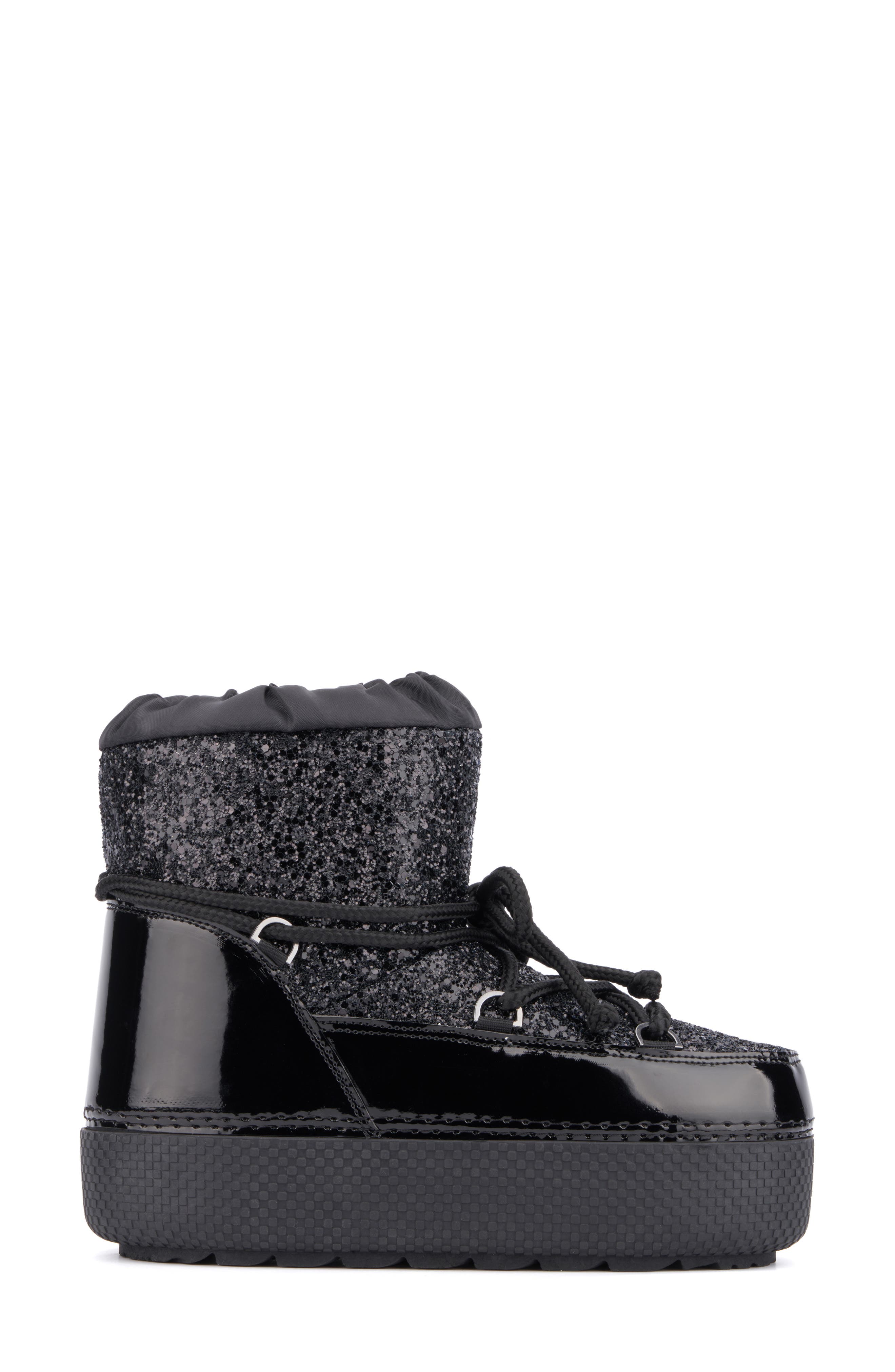 OLIVIA MILLER Eclipse Boot, Alternate, color, Black Glitter