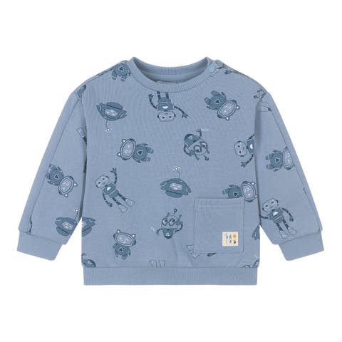 Robot Print Sweatshirt (Baby