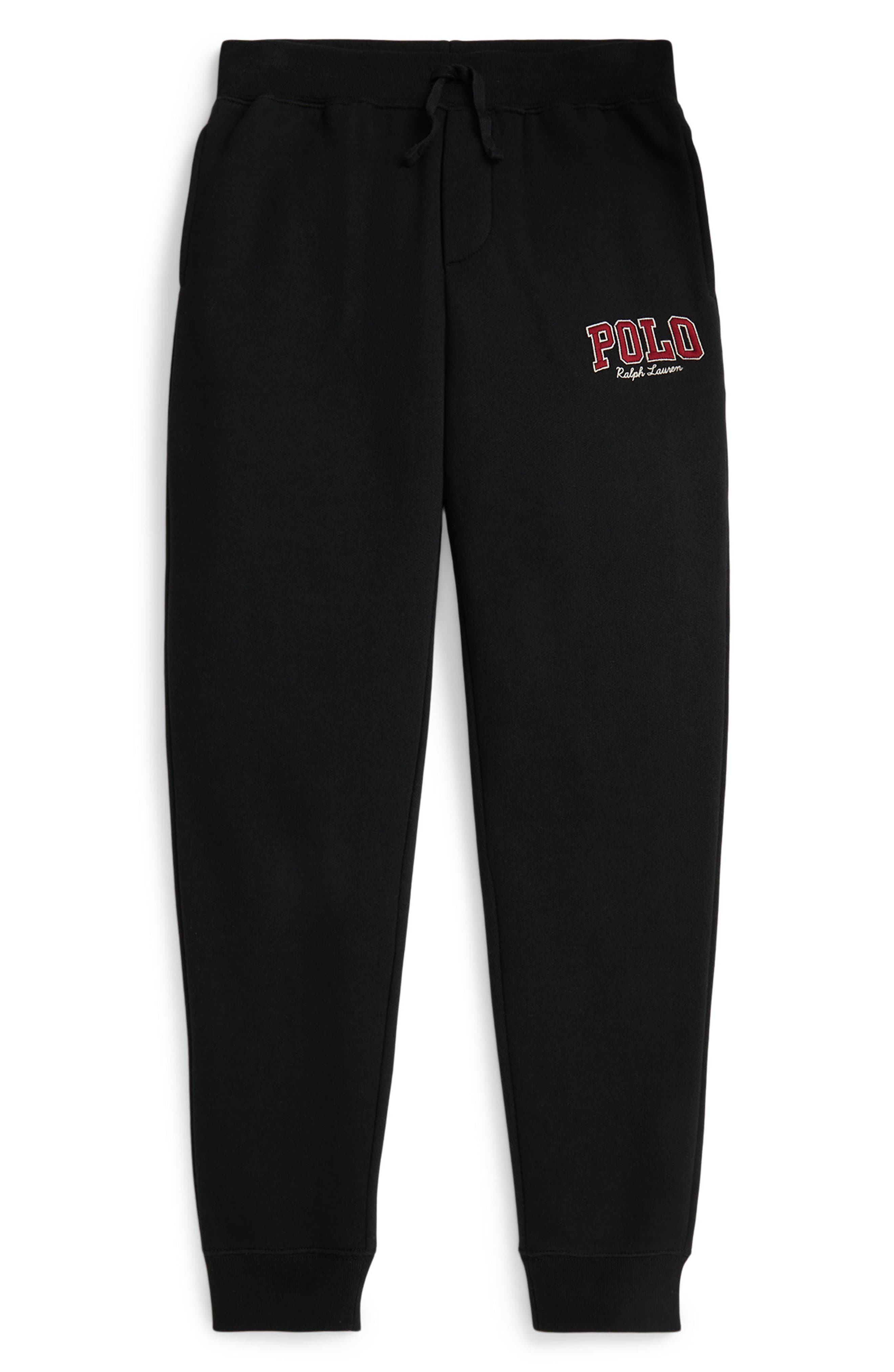 Kids' Logo Embroidered Fleece Joggers