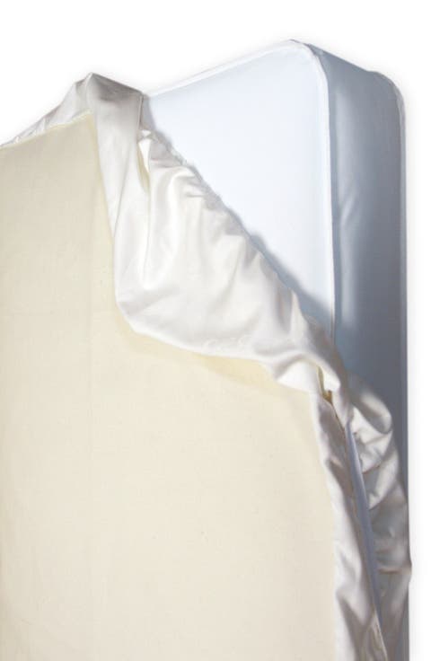 Organic Cotton Waterproof Fitted Crib Protector Pad