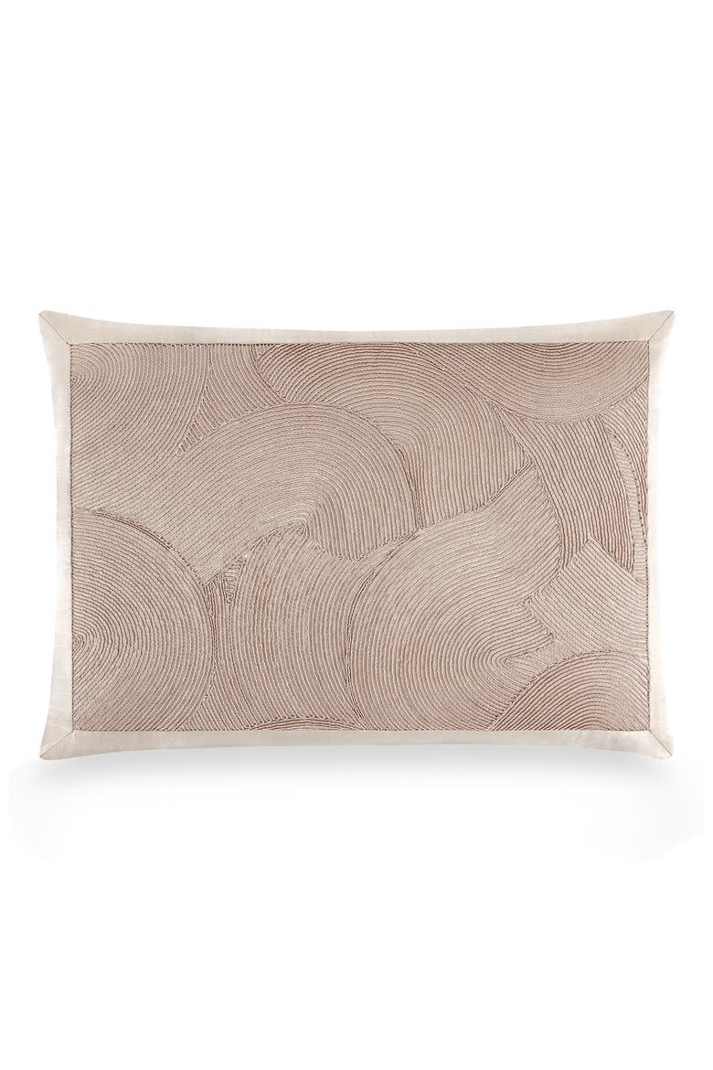 Cord Swirl Accent Pillow, Main, color, PALE OYSTER