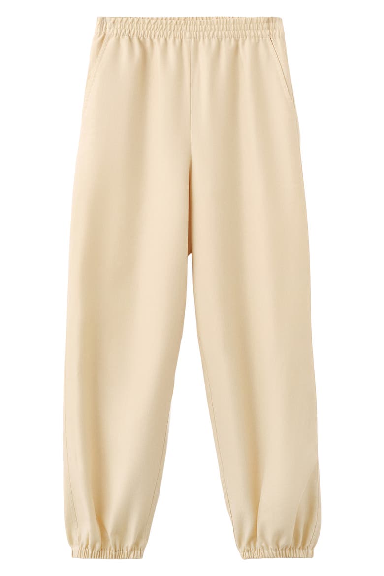 Balloon Sweatpants, Alternate, color, ECRU