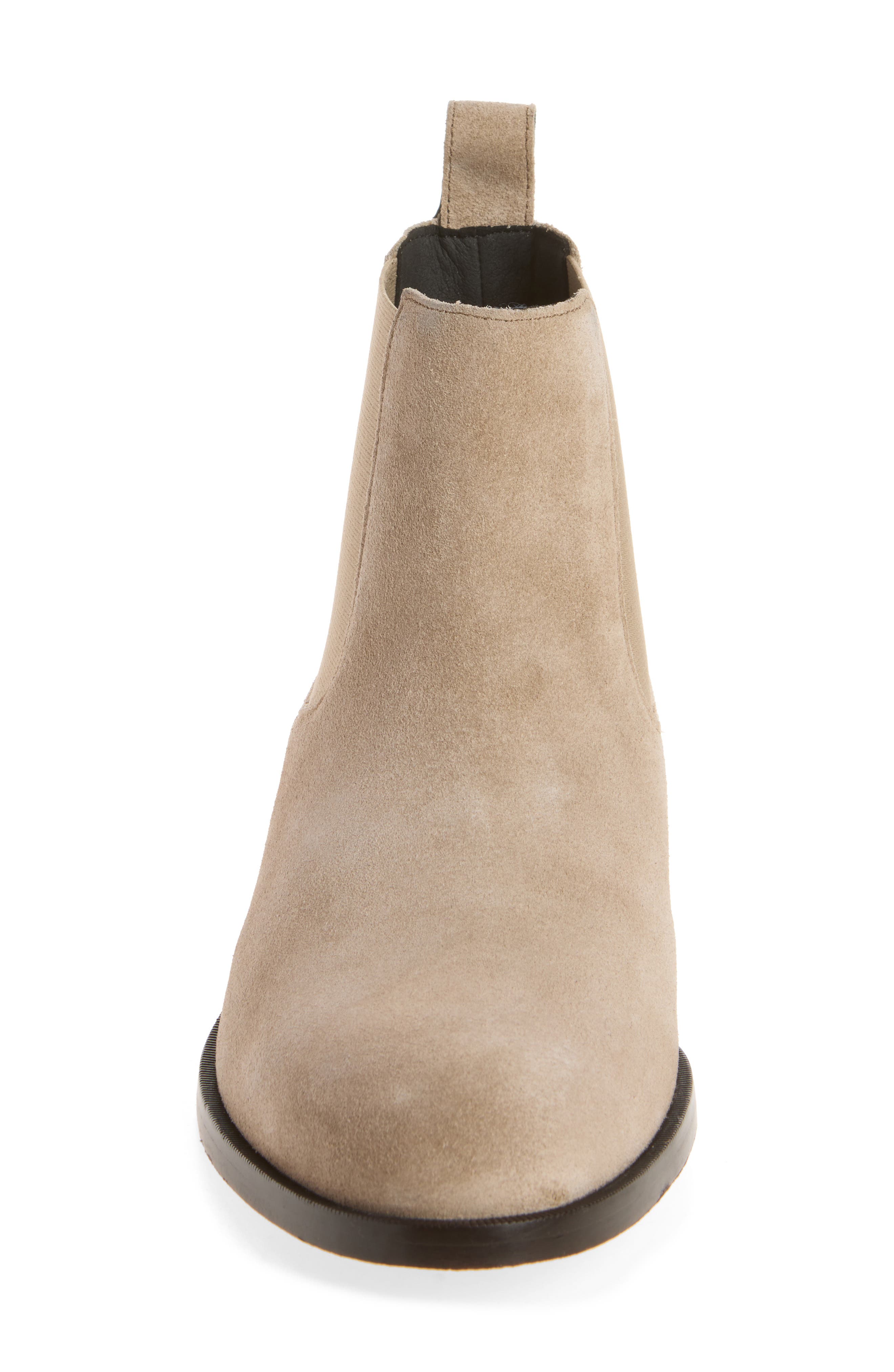 Tayil Leather Chelsea Boot, Alternate, color, MED BGE