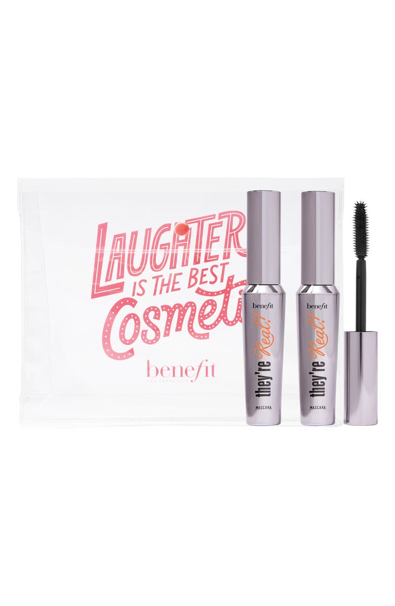 Benefit Cosmetics They're Real! Lengthening & Volumizing Mascara Duo (Nordstrom Exclusive) (Limited Edition) $58 Value, Alternate, color, 