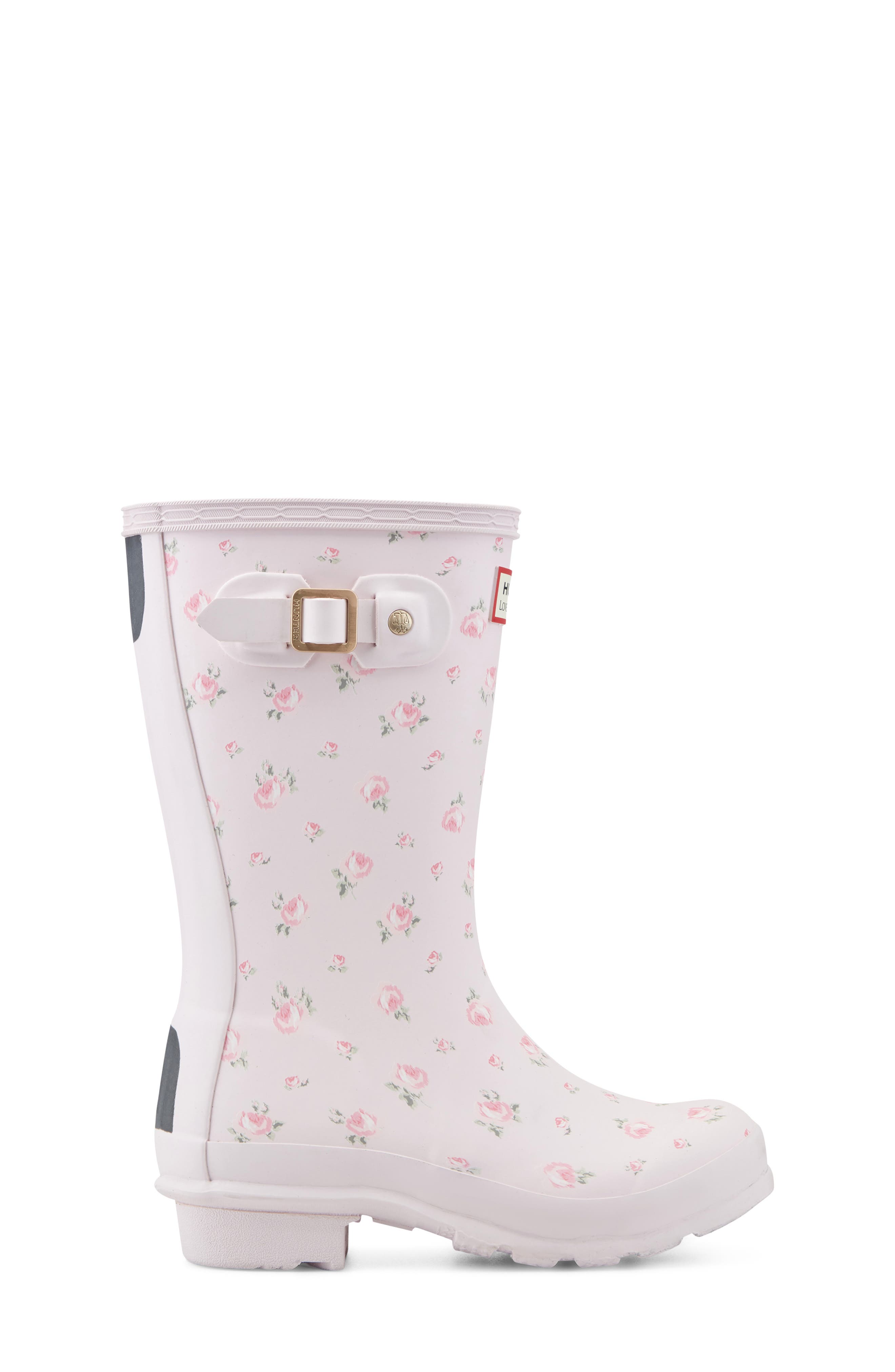Kids' Original Rain Boot, Alternate, color, BLOOMING HEIRLOOM DITSY PRINT