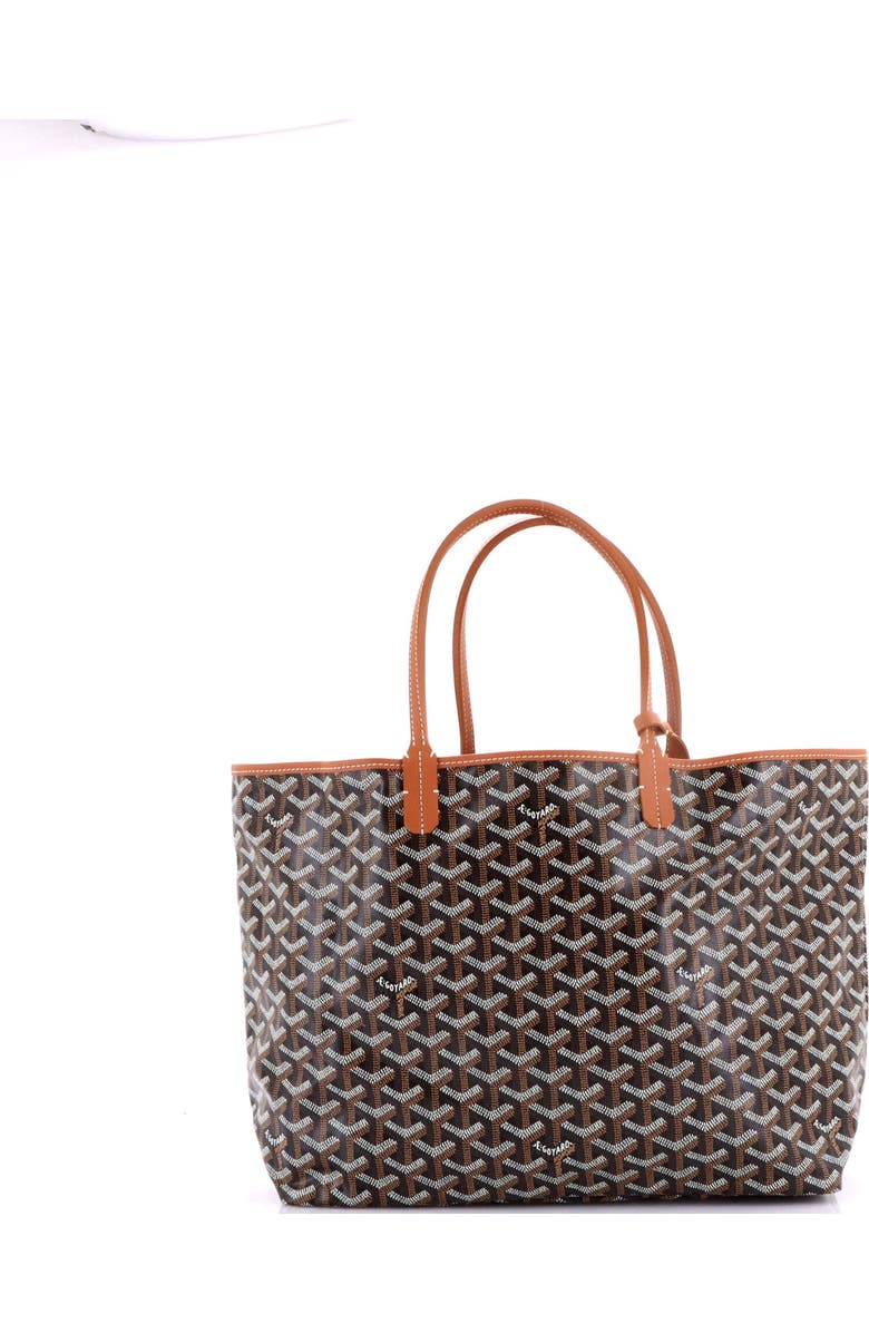 Pre-Owned Goyard Saint Louis Tote Coated Canvas PM, Alternate, color, Brown