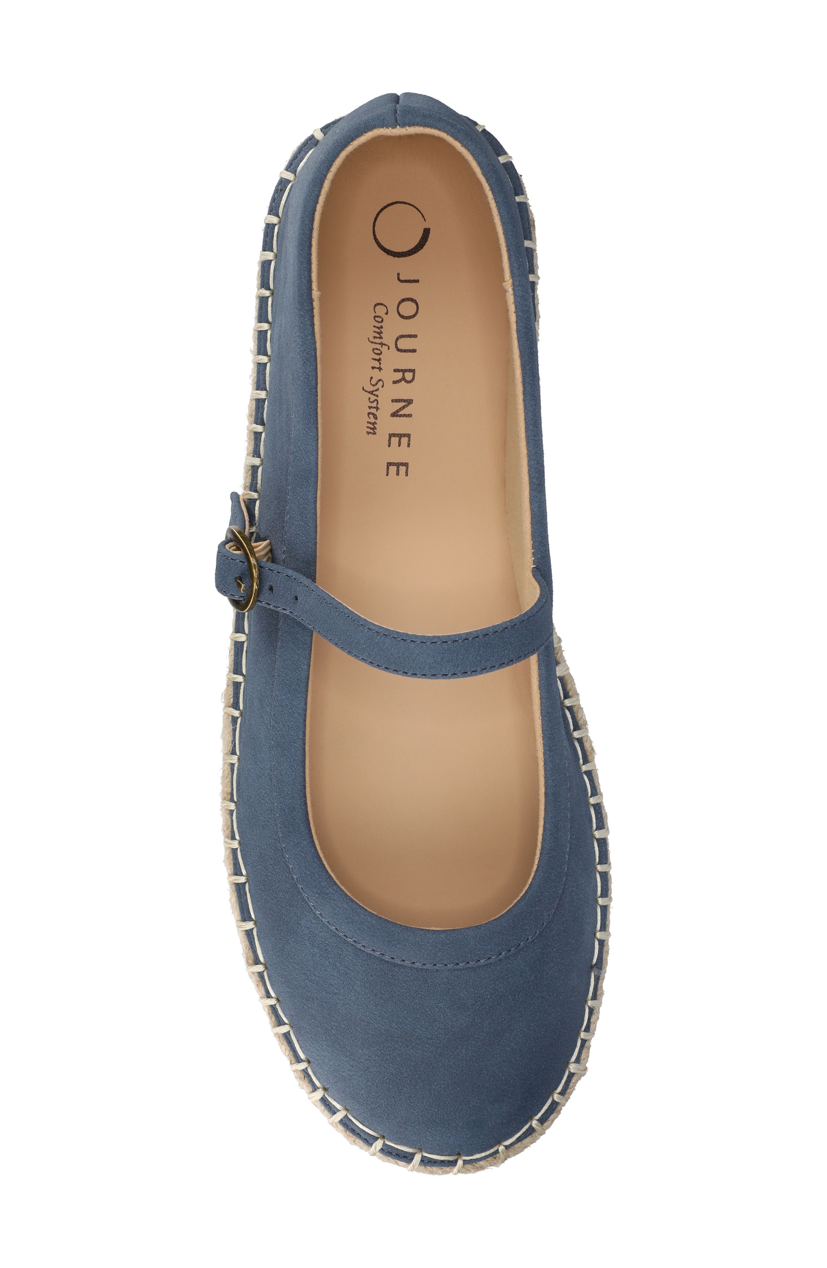 Kenzie Espadrille Flat, Alternate, color, DENIM