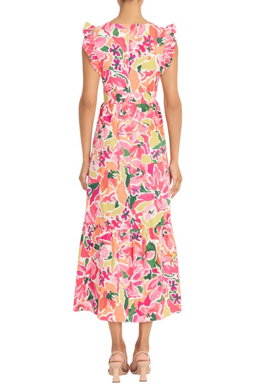 Maggy London Maxi Dress In Pink