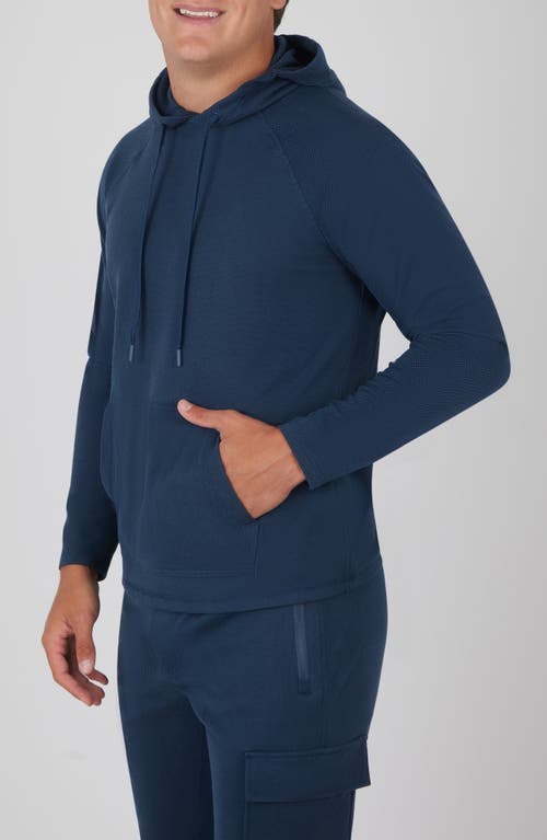 90 Degree By Reflex Silicon Tek Scuba Gear Up Hoodie In Blue