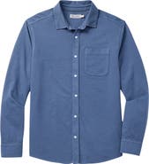 Fair Harbor Saltaire Organic Cotton Knit Button-Up Shirt