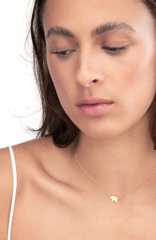 HAWLEY ST HAWLEY ST 'MAMA' BEAR PENDANT NECKLACE