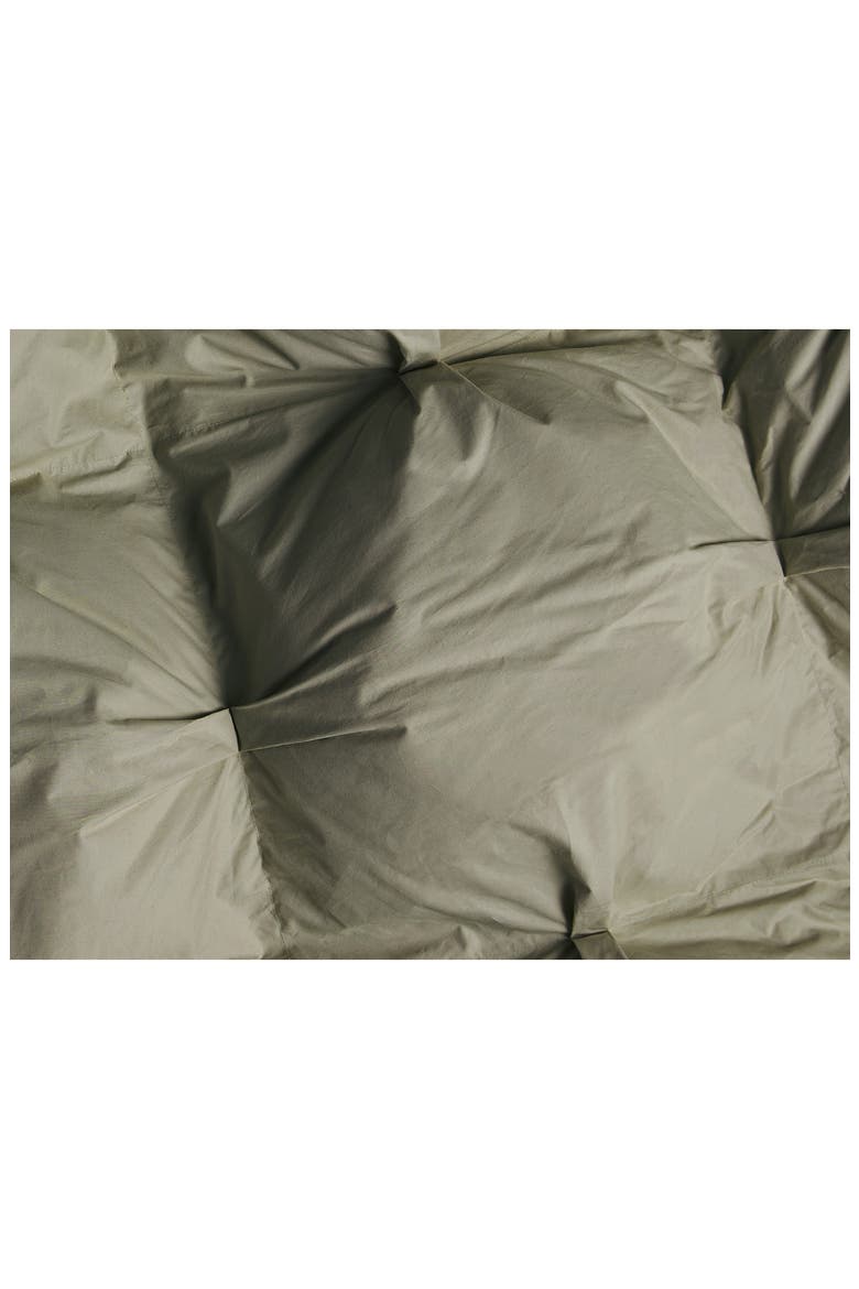 Organic Cotton Puff Comforter, Alternate, color, MOSS