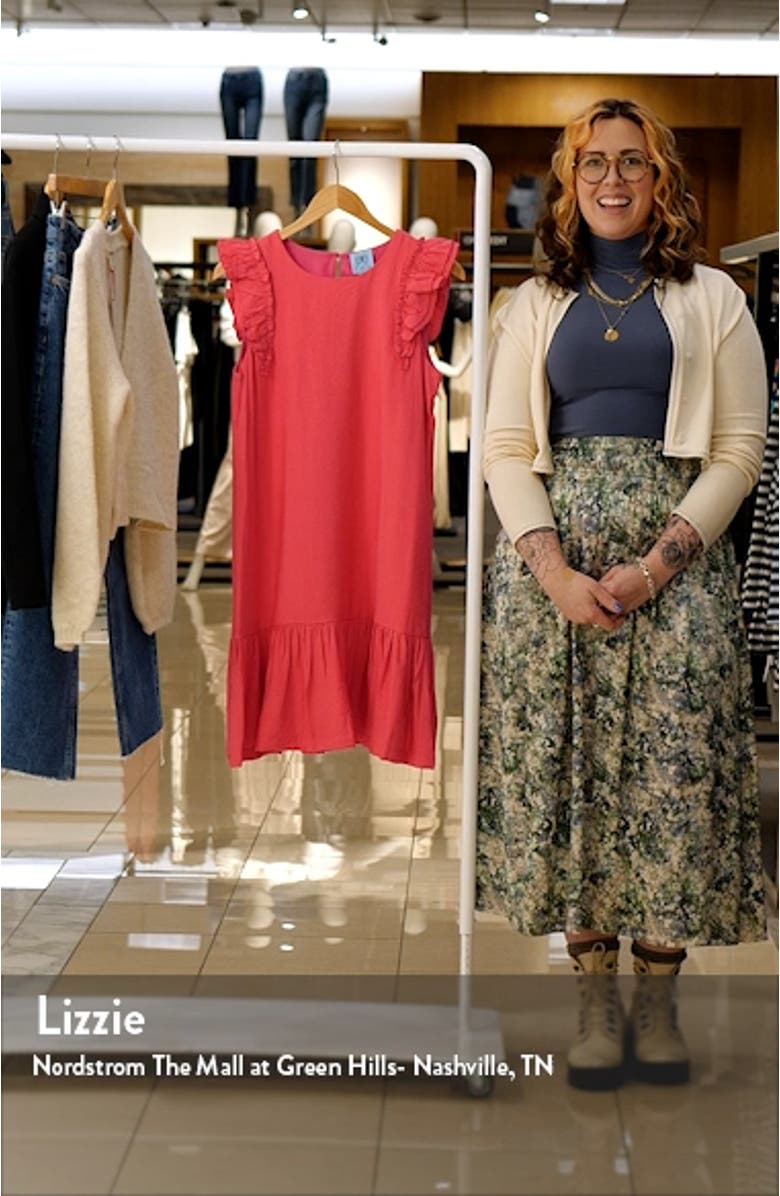 Flutter Sleeve Shift Dress, sales video thumbnail