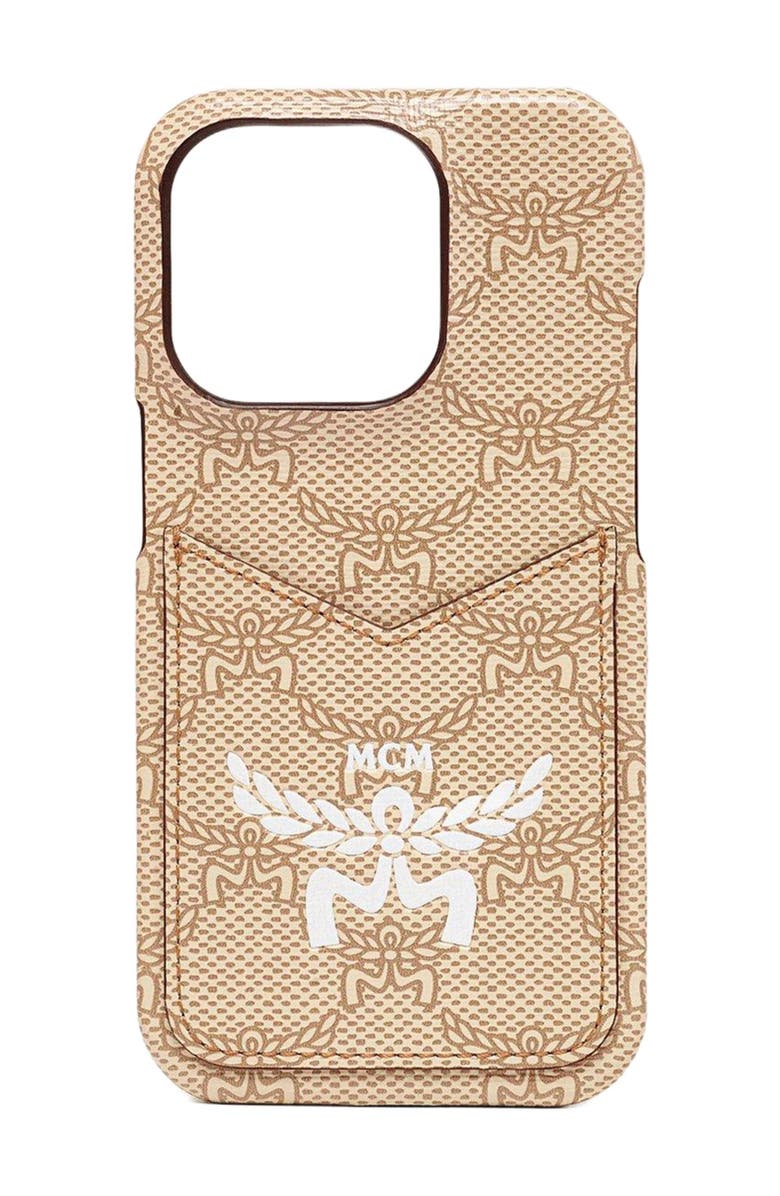 MCM iPhone 15 Pro Case in Lauretos, Main, color,