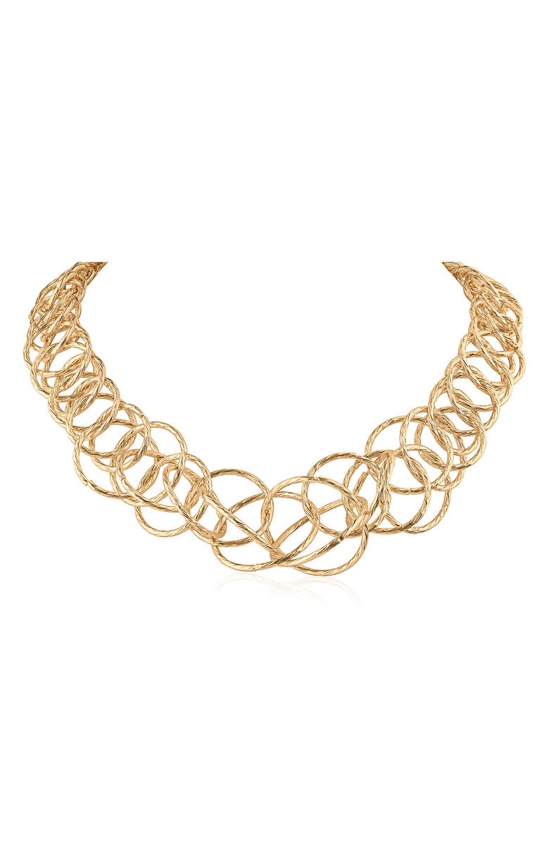 JARDIN Round Link Chain Necklace, Main, color, Gold