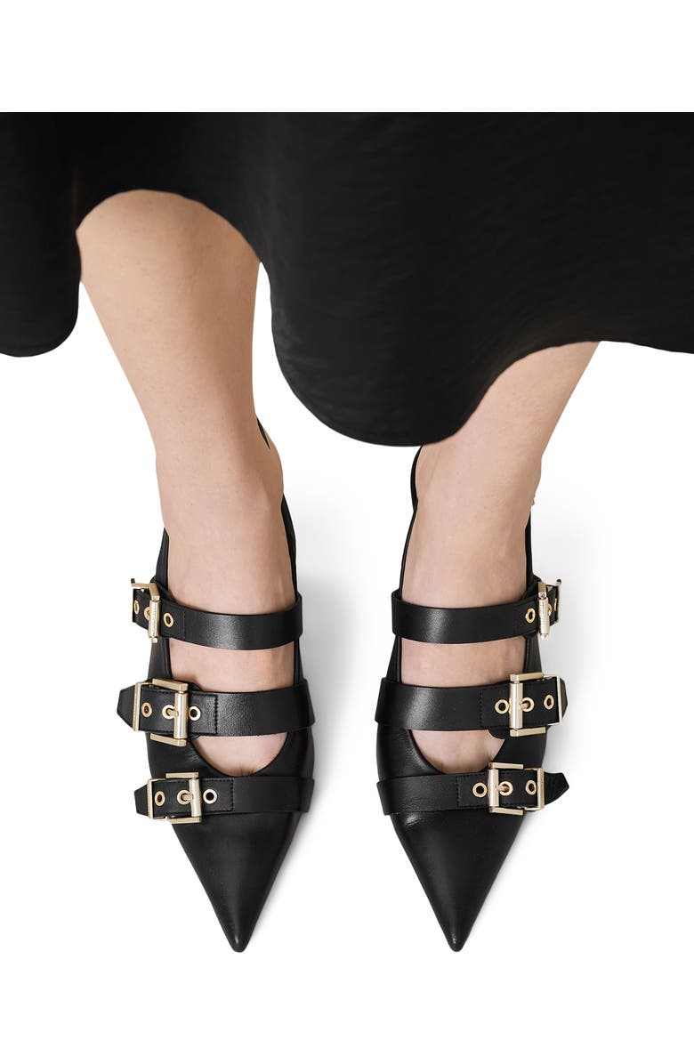 AllSaints Vivian Slingback Pointed Toe Pump, Alternate, color,