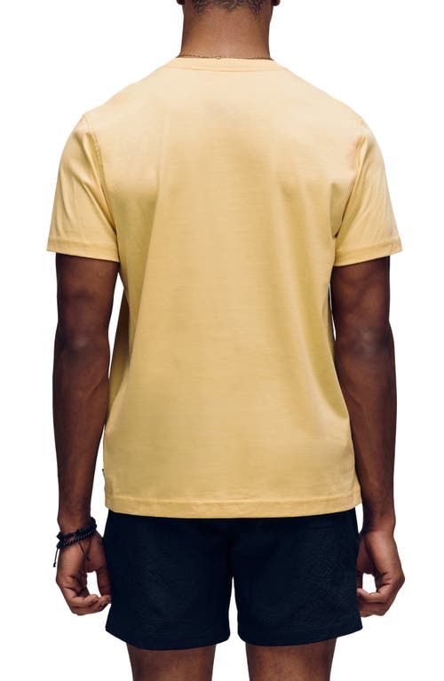 Psycho Bunny Elias Appliqué Logo T-shirt In Orange