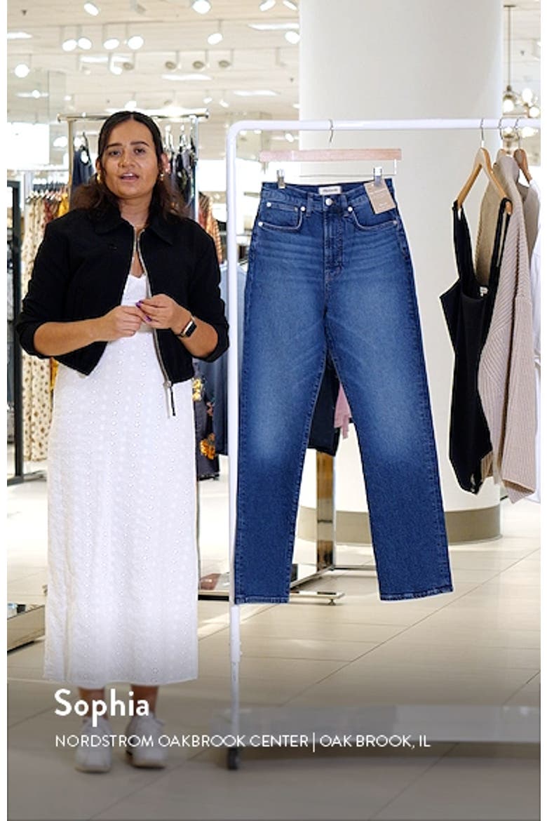 The '90s Straight Leg Jeans video