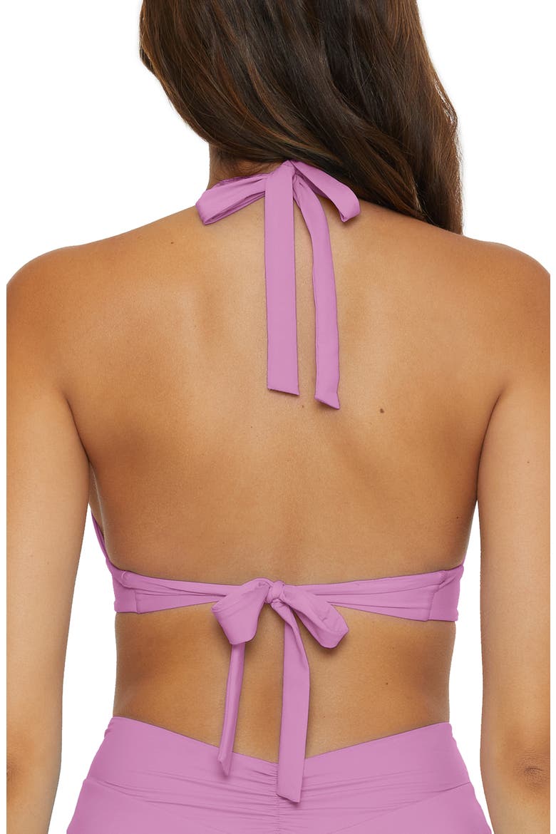 Color Code V-Wire Bikini Top, Alternate, color, MALVA